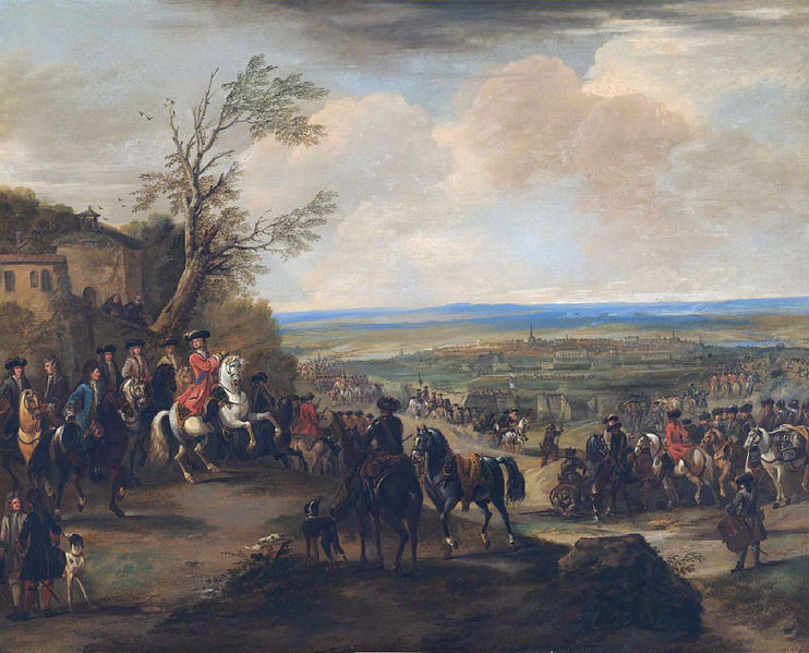 The Duke of Marlborough at the Battle of Oudenaarde